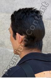 Head Hair Man Casual Slim Average Street photo references